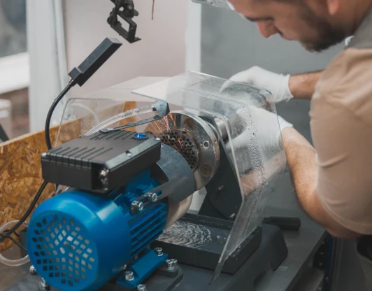 Заточка ножей и решеток мясорубок